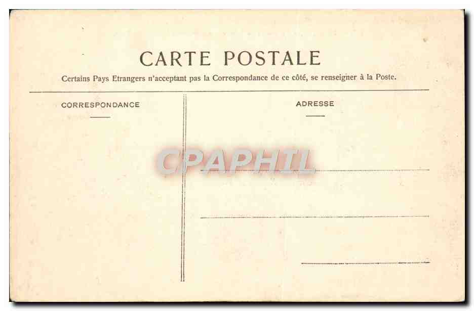 Versailles — Le Bassin de Latone, un Dimanche de Grandes Eaux — Helmlinger & Cie, Imp. Phot. Nancy, n° 416 — Verso
