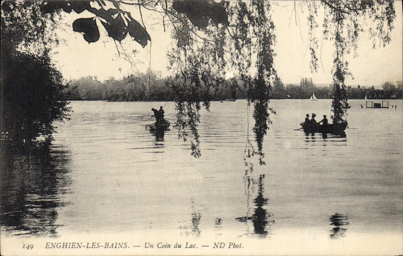 Enghien-les-Bains — Un Coin du Lac — ND Pbot.