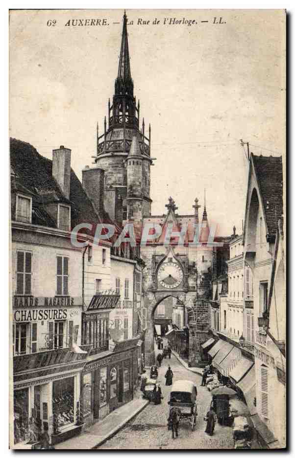 Auxerre — Die Uhrenstraße — LL.