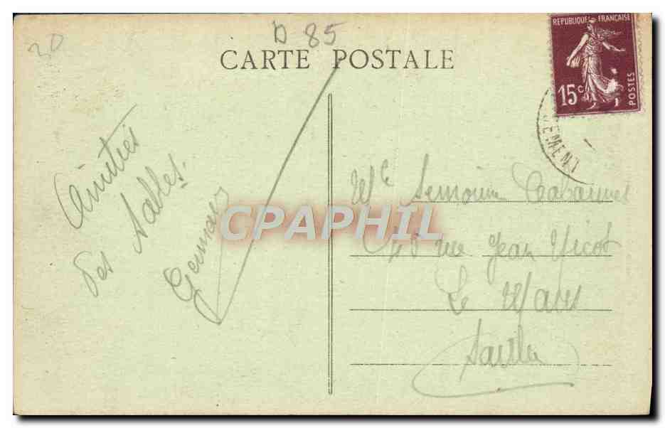 LES SABLES-D'OLONNE - La Plage — Edition des Nouvelles Galeries, n° 115 — Reverso