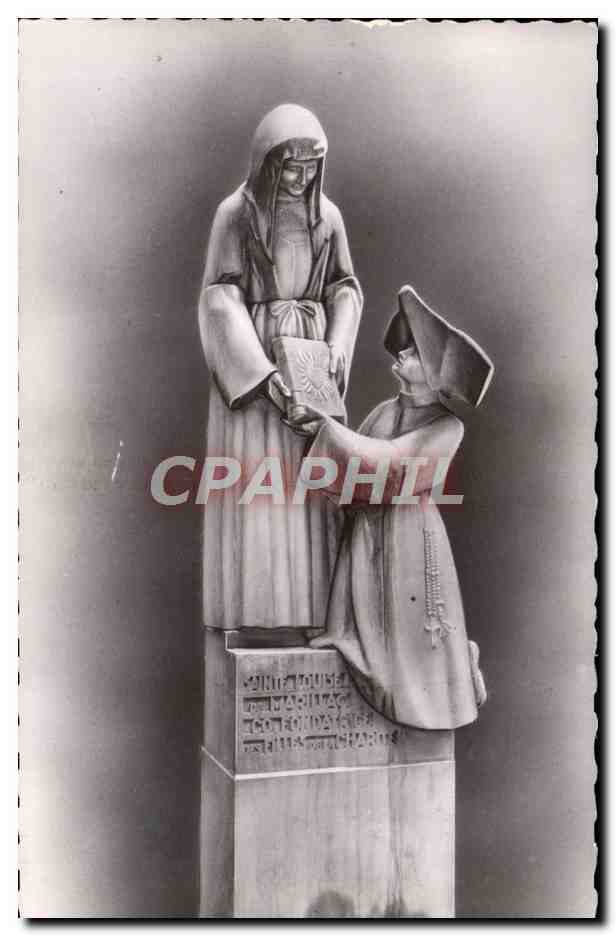 CPM Chapelle De La Medaille Miraculeuse Statue de Sainte Louise de Marillac
