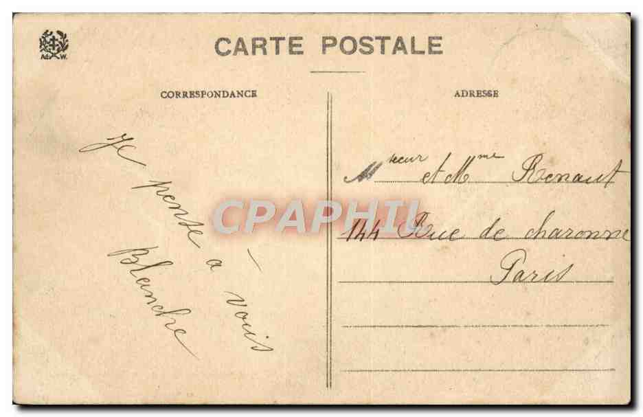 CPA Les Hautes Vosges Vallee des lacs vue du Collet en montant a la Schlucht  — Rückseite