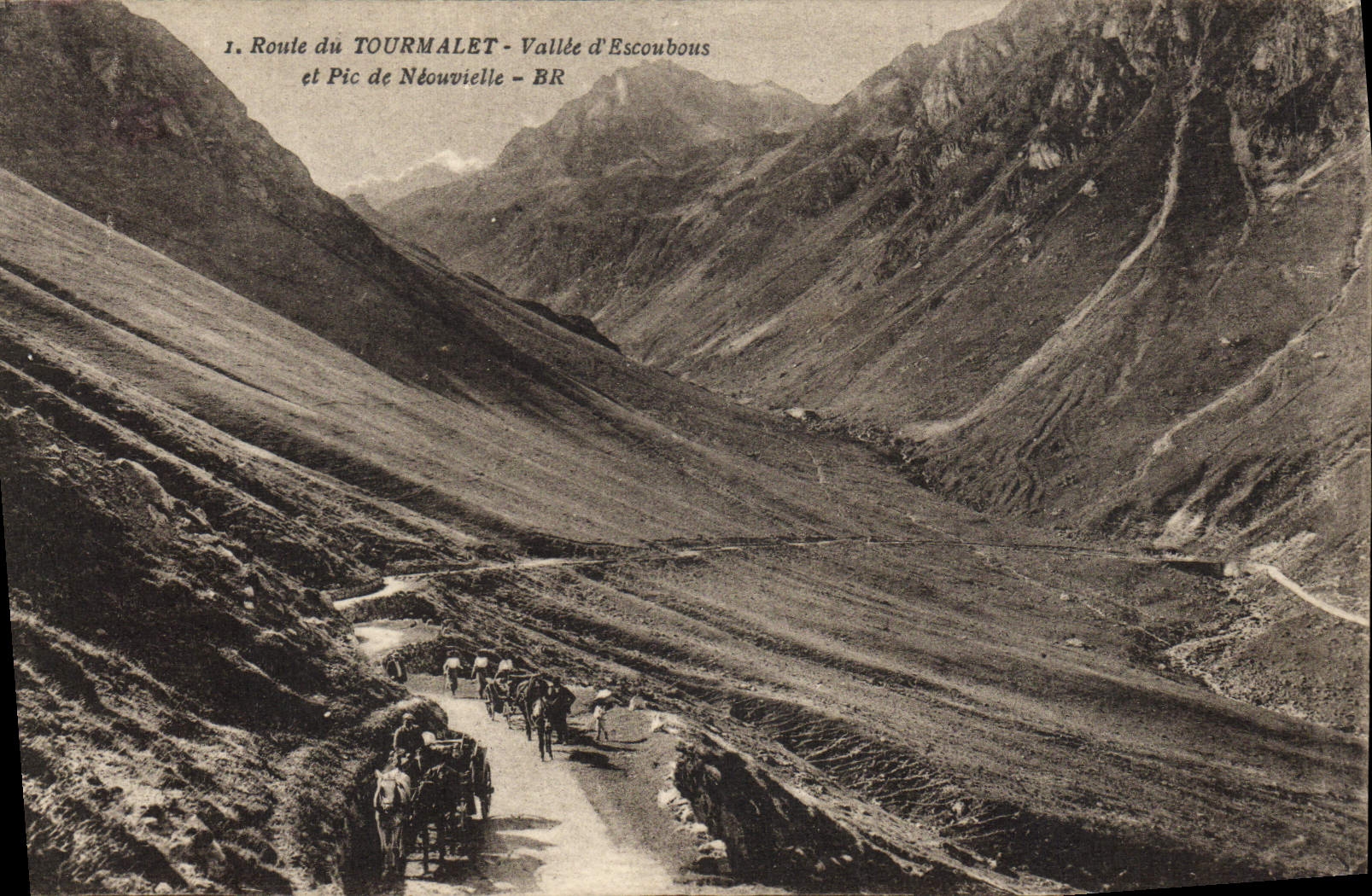 Route du Tourmalet - Vallée d'Escoubous et Pic de Néouvielle - BR