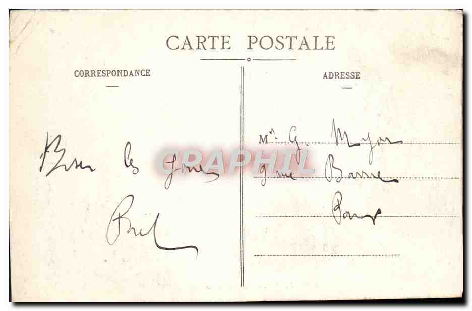 CPA Vichy La Galerie Des Sources — Rückseite