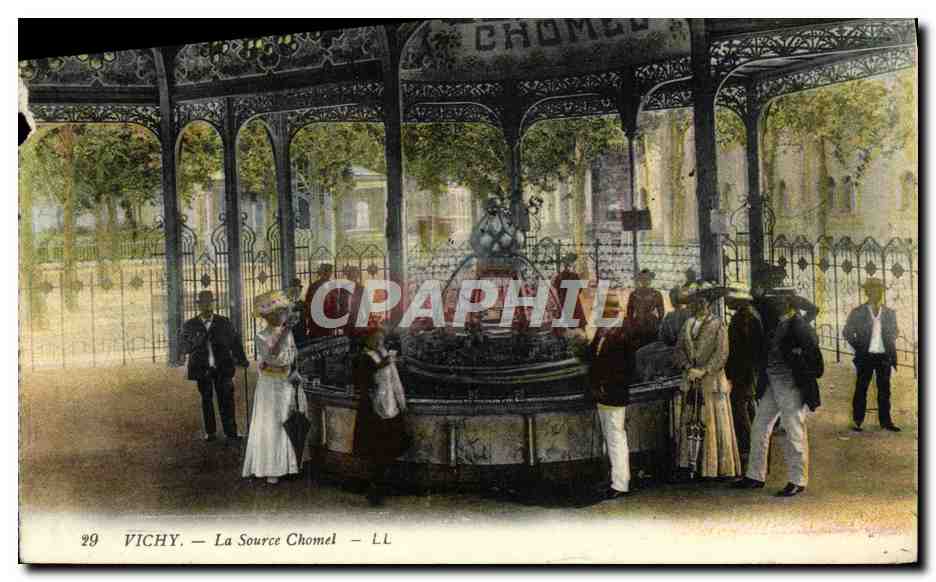 CPA Vichy La Sources Chomel