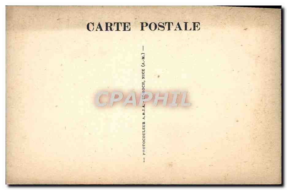 Carros (Alpes-Maritimes) — Notre-Dame-des-Bois — altitude 356 m — éditeur Photocouleur A.P.I.A. St-Roch, Nice — Rückseite