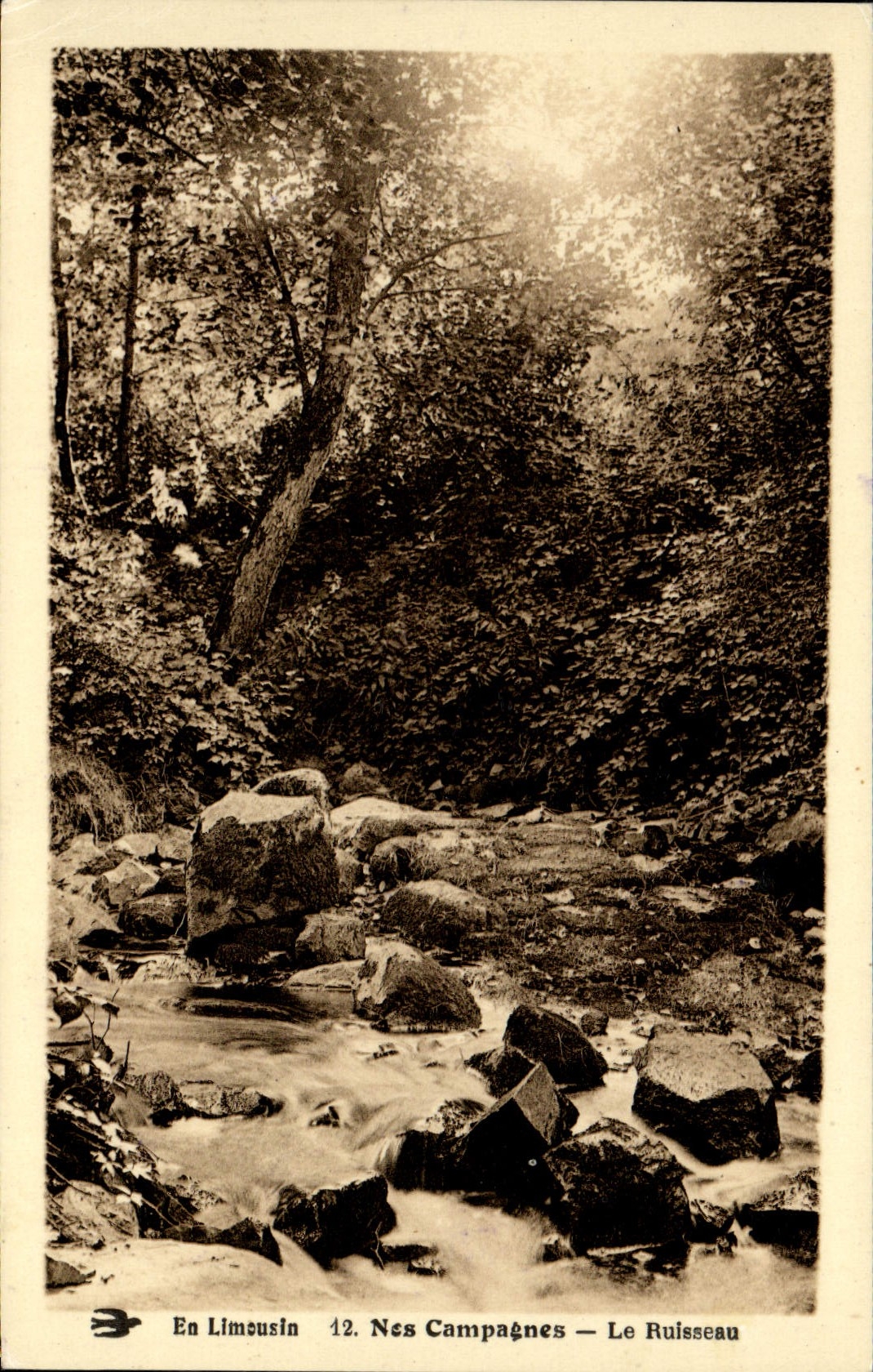 CPA En Limousin Nos Campagnes Le Ruisseau