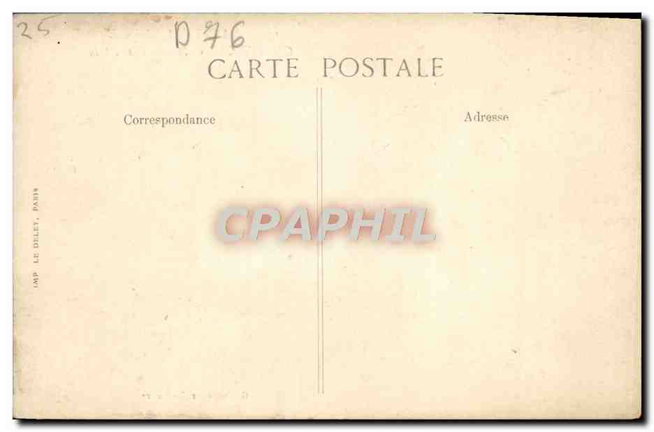 CPA Sainte Adresse Chapelle Notre Dame Des Flots — Rückseite