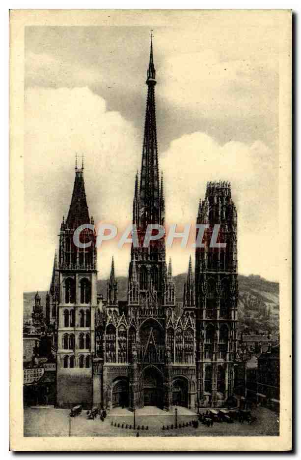 CPA Rouen La Cathedrale