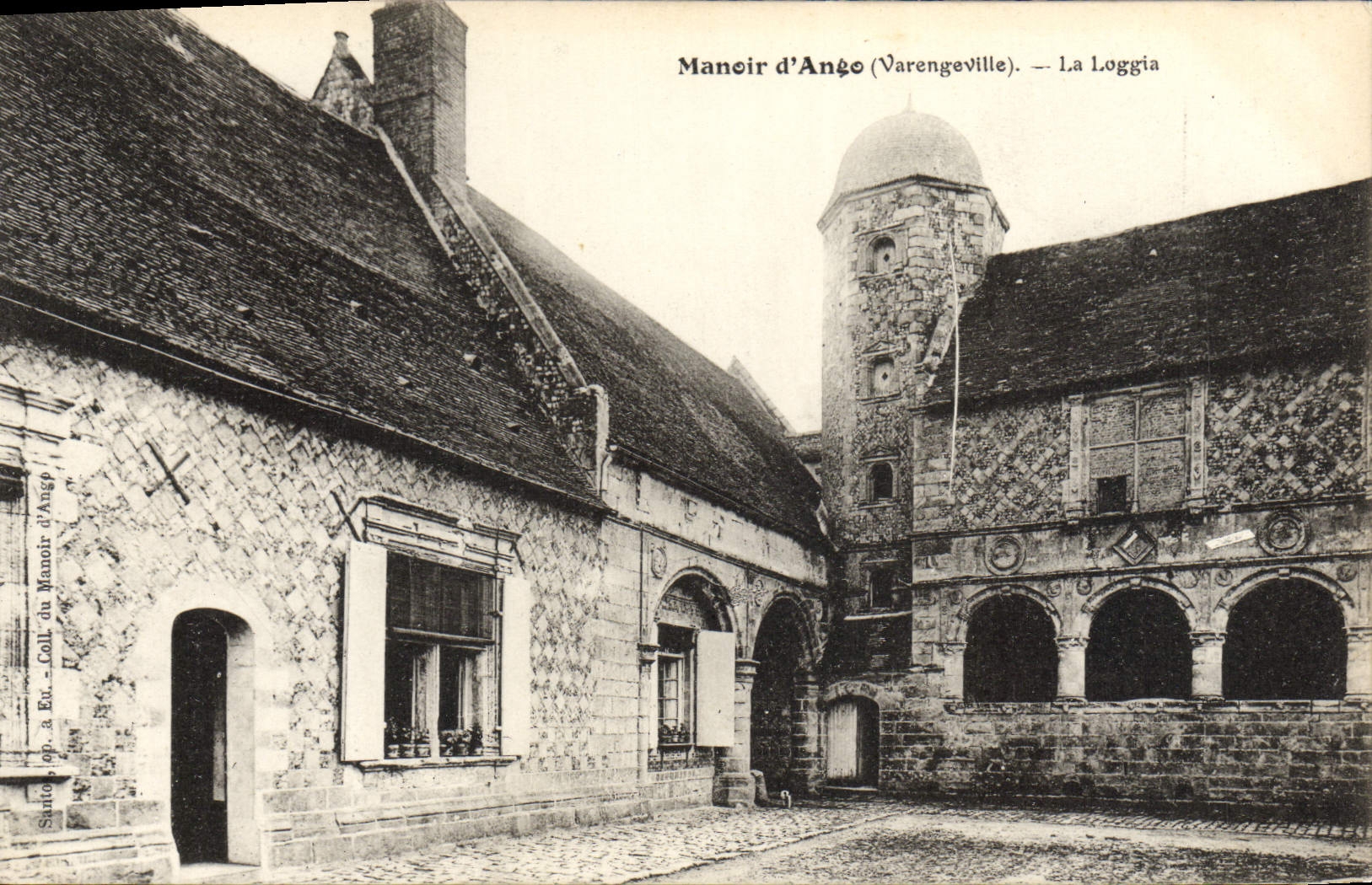 CPA Manoir D'Ango Varengeville La Loggia