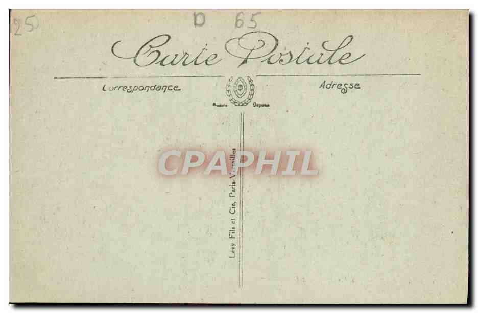 CPA Loudes La Grotte — Verso