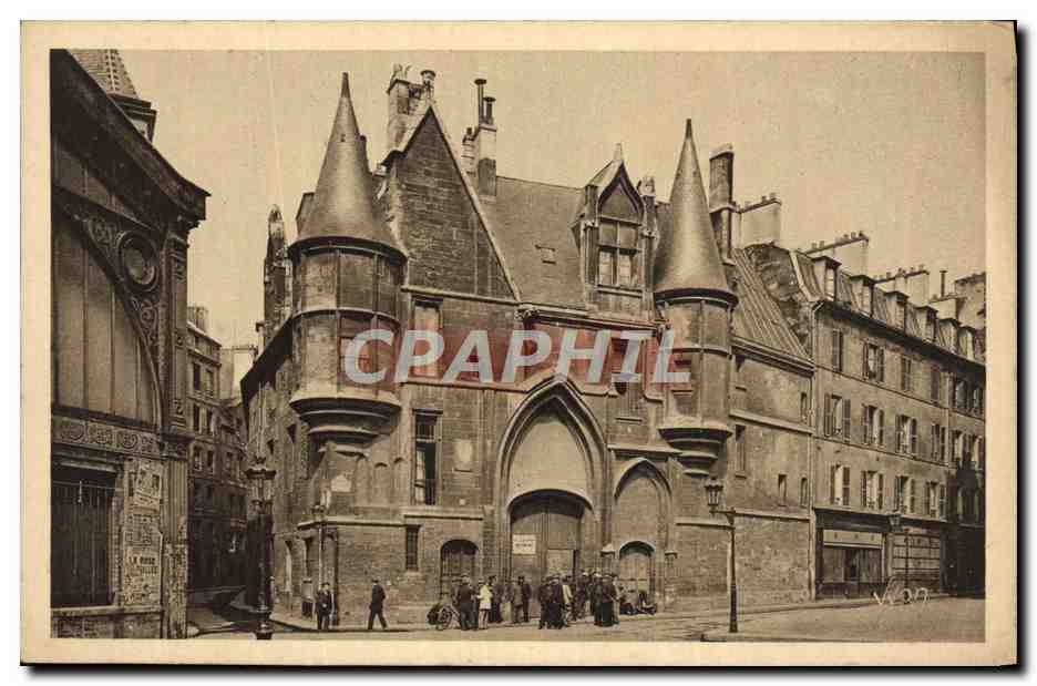 CPA Paris En Flanant Hotel De Sens