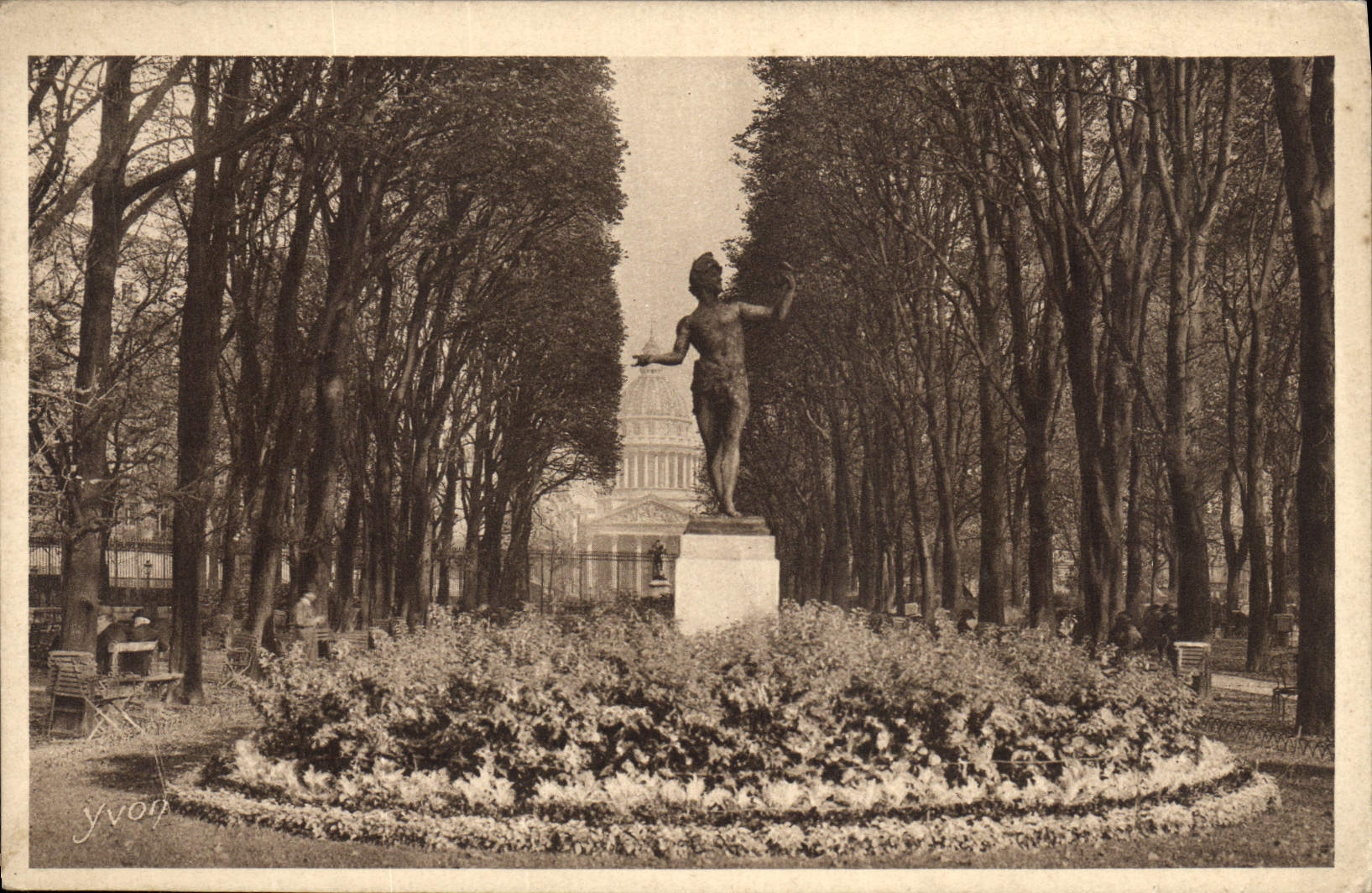 CPA Paris En Flanant Jardin Du Luxembourg