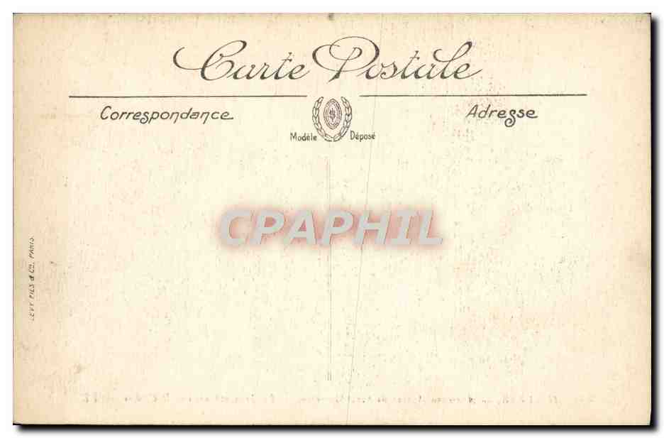 CPA Auxerre Ancienne Abbave De Saint Germain Le transept nord et le cloitre — Verso