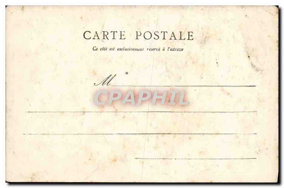 CPA Tonnerre Interieur Du Vieil Hopital — Rückseite