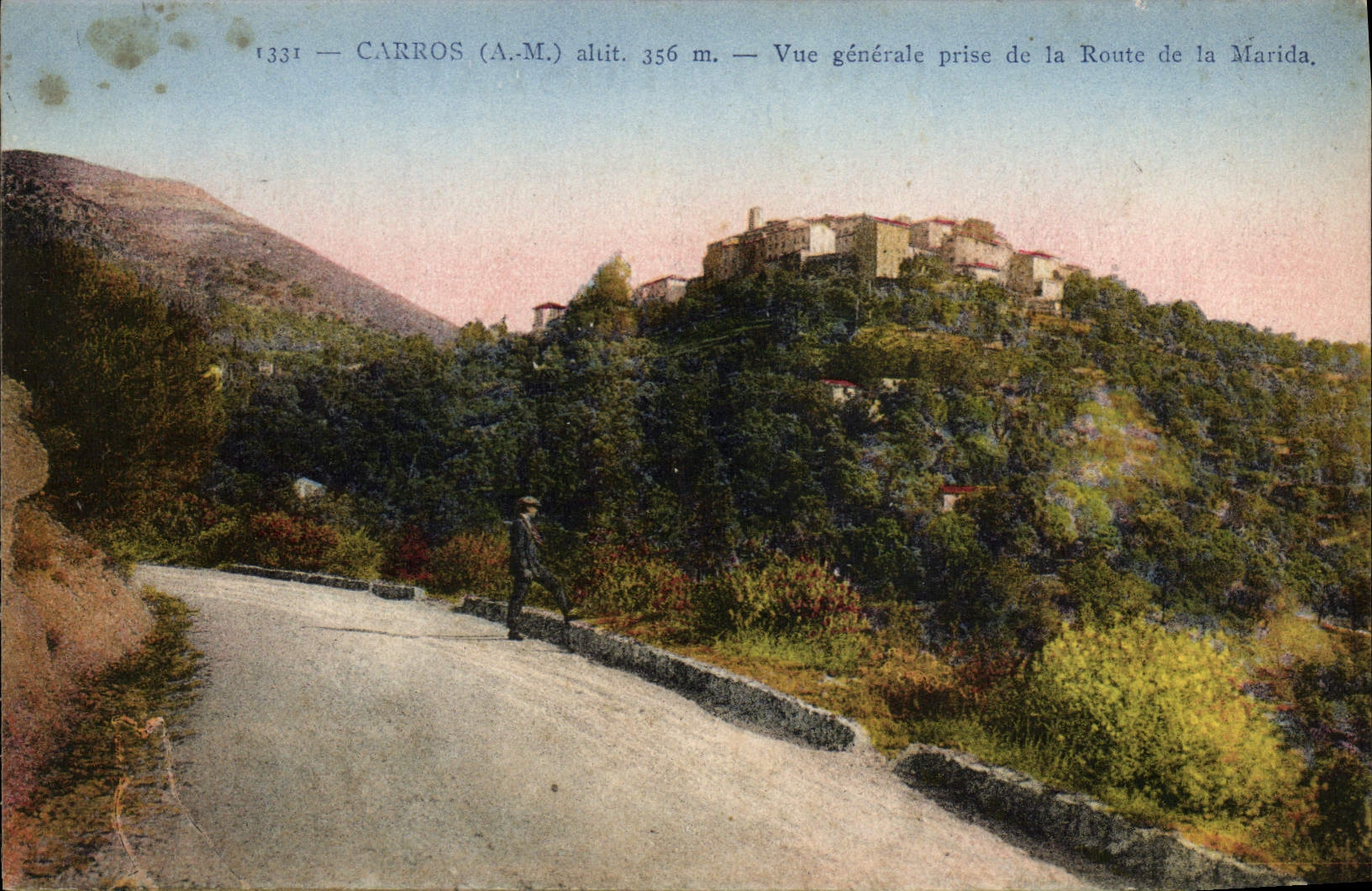 CPA Carros Vue generale prise de la Route de la Marida