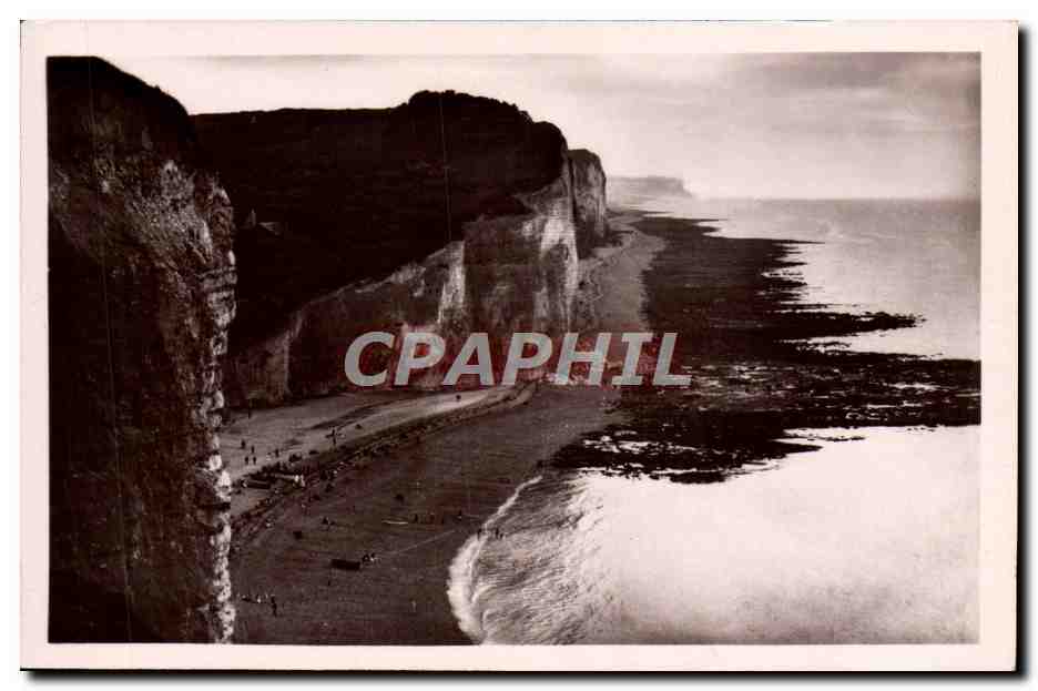 CPM St Pierre en Port La Plage et les Falaises d'Aval
