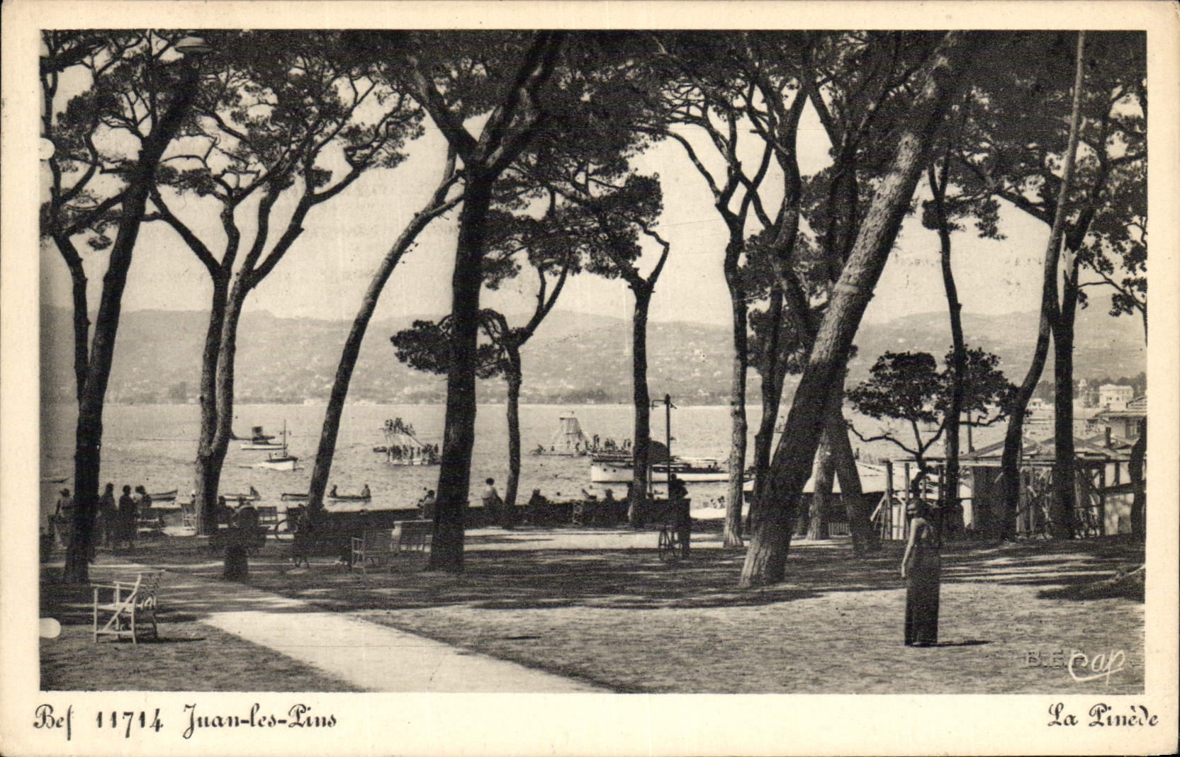 Juan-les-Pins — La Pinède — Bef 11714
