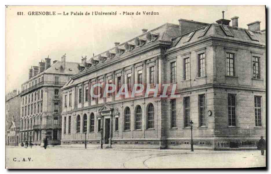 Grenoble — Le Palais de l'Université — Place de Verdun — C.A.V. n° 031