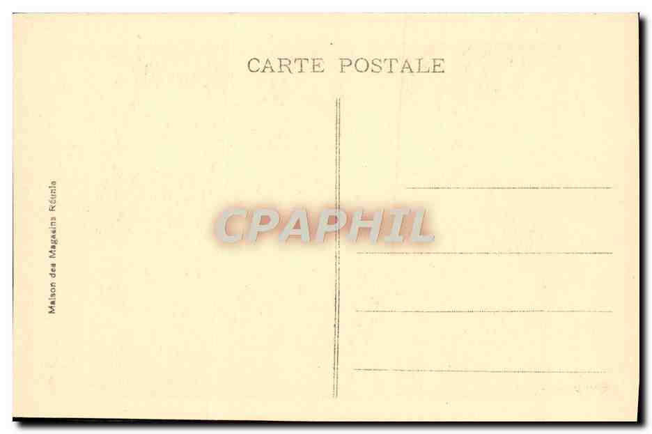 CPA Nancy Palais Ducal Petite Et Grande Porterie — Verso