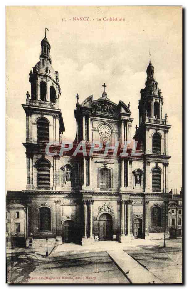 CPA Nancy La Cathedrale