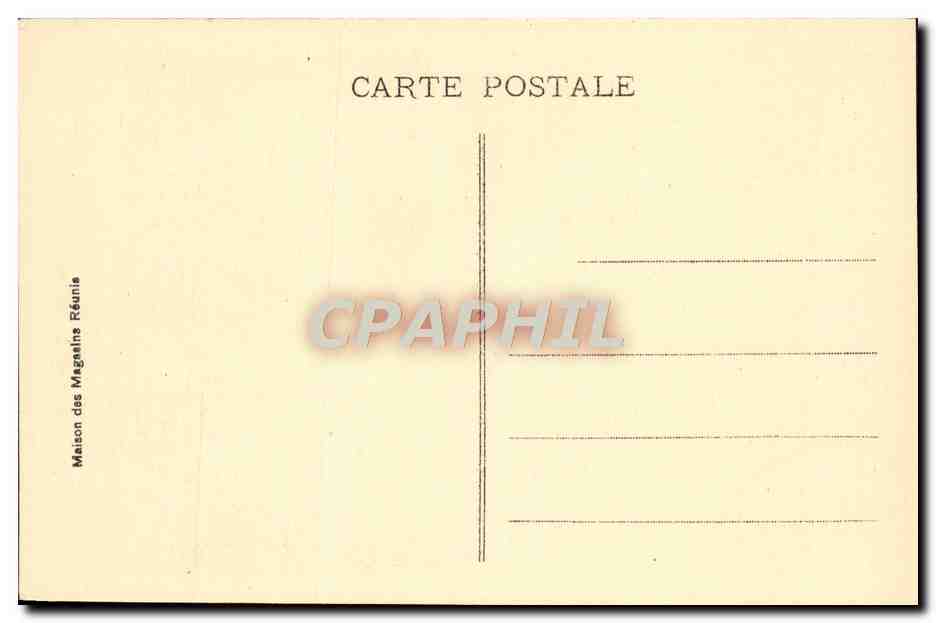 CPA Nancy Porte De La Craffe — Verso