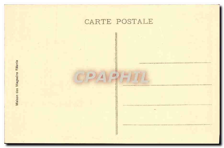 CPA Nancy Place Stanislas Theatre Et Grand Hotel — Verso