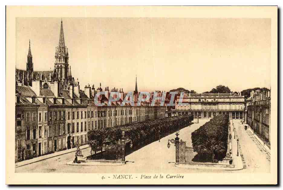CPA Nancy Place De La Carriere