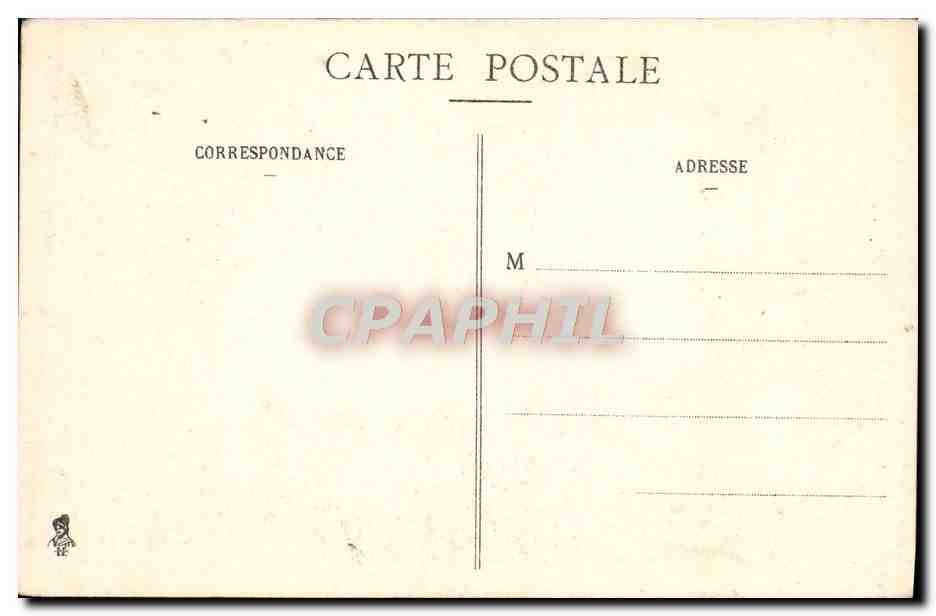 CPA Vichy Un Coin Du Parc — Rückseite
