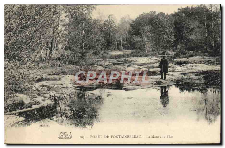 Forêt de Fontainebleau — La Mare aux Fées — CPAPHIL n°105