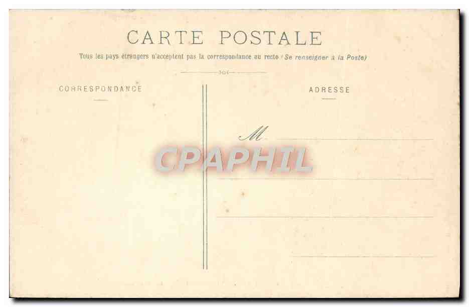 Forêt de Fontainebleau — La Mare aux Fées — CPAPHIL n°105 — Verso