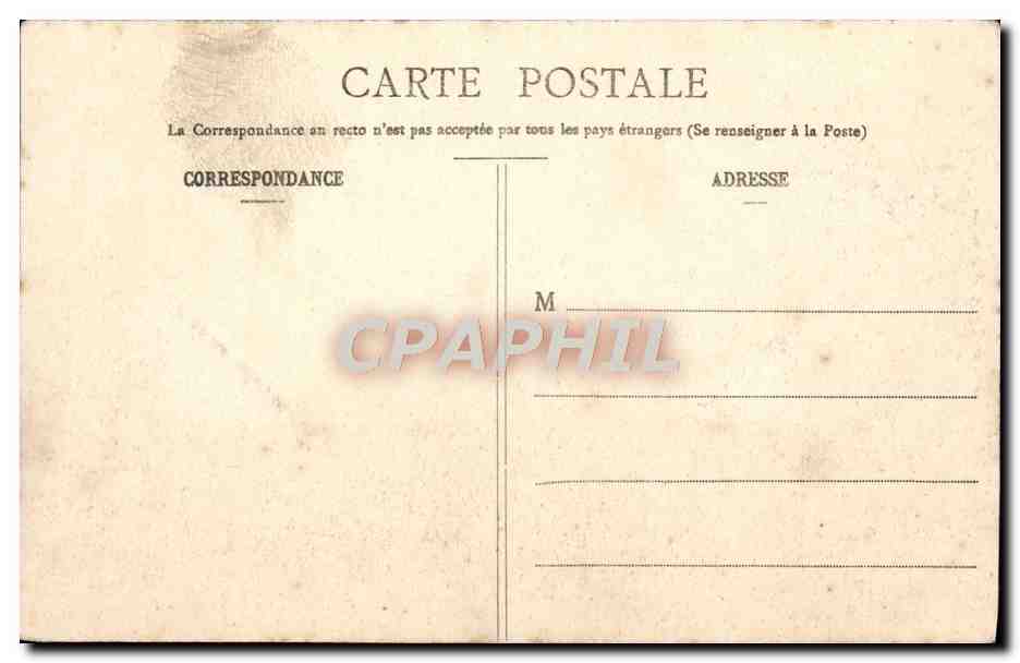 CPA Vionville Le Lion Saxon — Rückseite