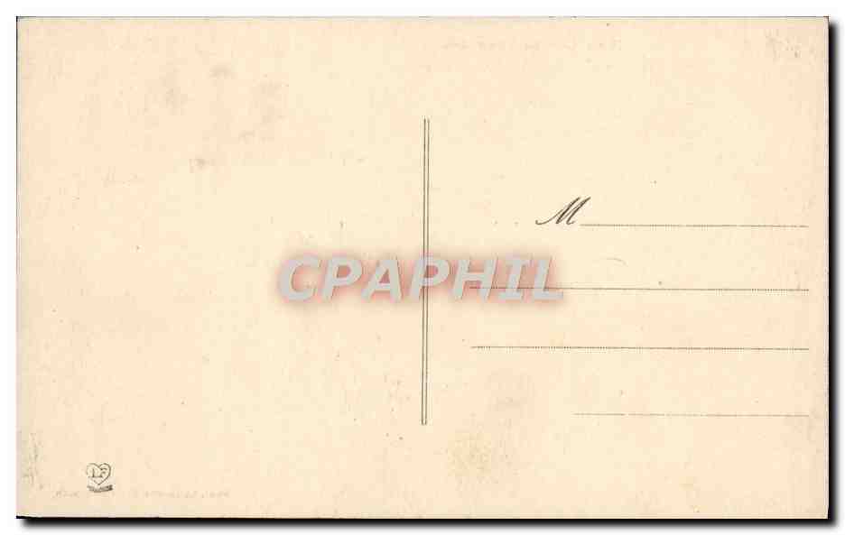 CPA Lourdes Le Front et Valler D'Argeles — Verso