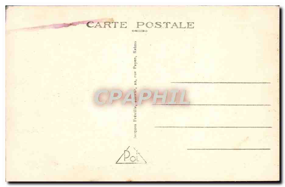 CPA Somme Py Monument Americain du Blanc Mont Militaria — Rückseite
