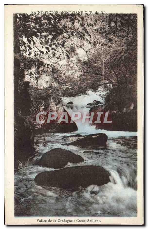 Vallée de la Credogne : Creux-Saillent — Saint-Victor-Montvianeix (P.-de-D.) — Phot. Combier & Cie