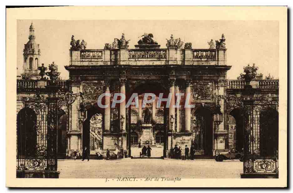 CPA Nancy Arc De Triomphe