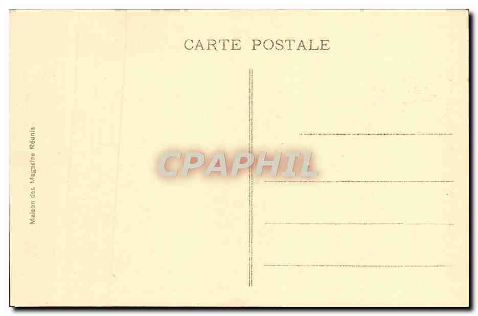 CPA Nancy Place Stanislas Grilles Jean Lamour — Verso