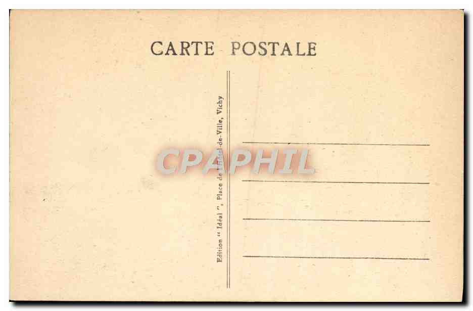 Pontaumur — La Sioule et l'Usine Électrique — L'Auvergne Pittoresque — Reverso