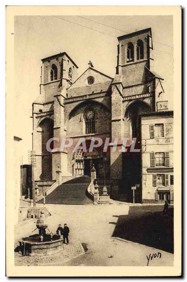 CPA La Douce France La Chaise Dieu L'abbaye ou eglise St Robert