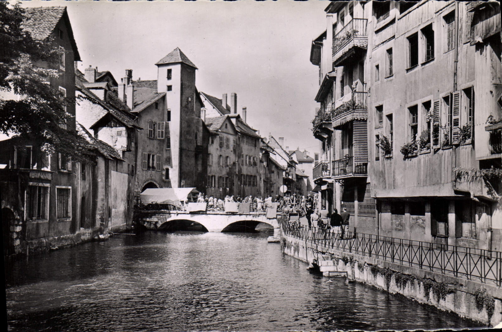 Anneyce (Haute-Savoie) — Le viell Annecy, Canal du Thiou — Éditions du Globe Reprod.