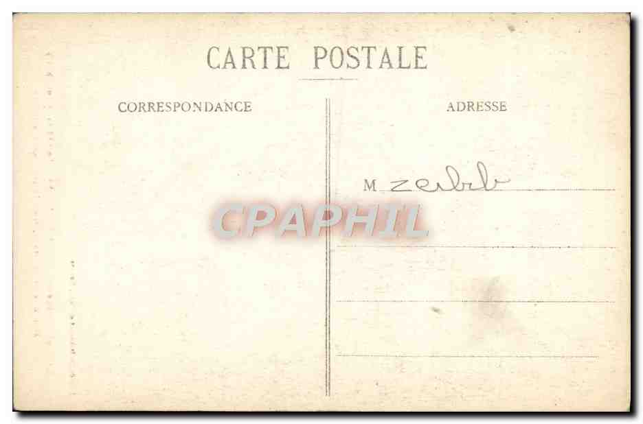 Assier - Le Château (Mon. hist.) - Petit escalier de service communiquant avec le vestibule — Pastolypie Dubernet et Pailta, n° 836 — Verso