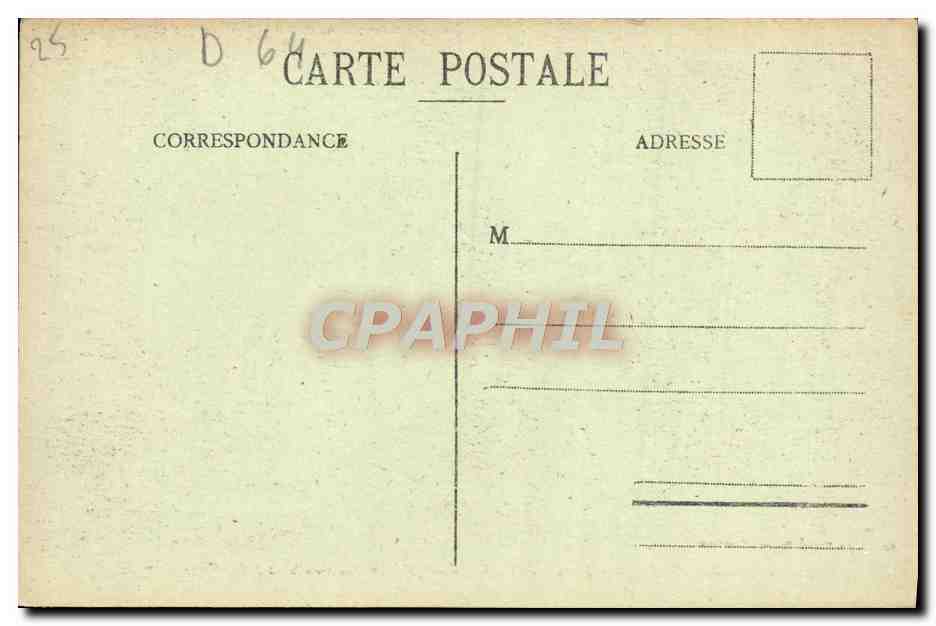CPA Cambo Maison Rostand A Arnaga Le Pavillon Et Sa Piece D'Eau — Rückseite