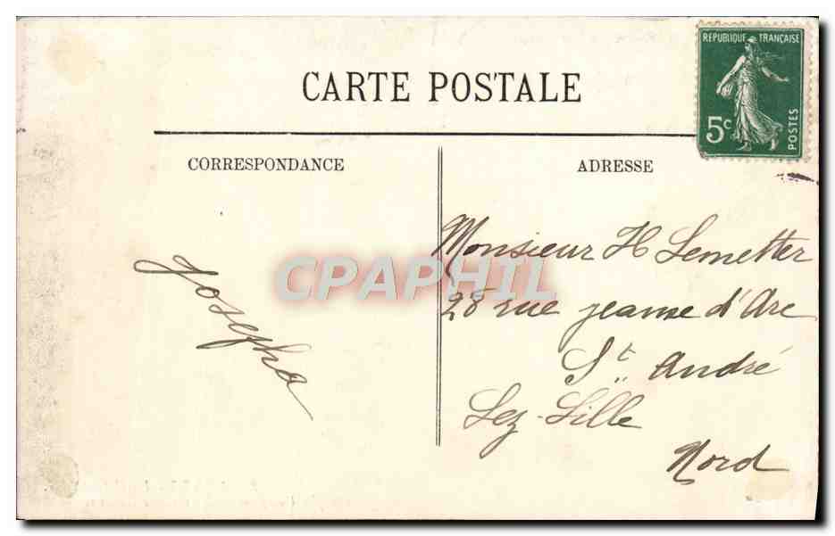 CPA Menton et Garavan Vue prise de la frontiere italienne  — Rückseite