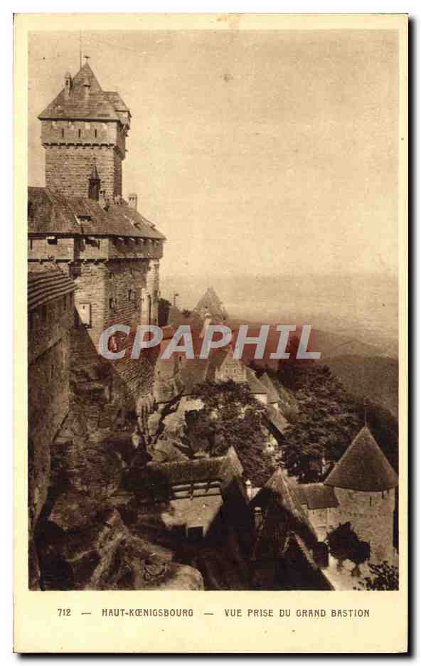 Haut-Königsbourg — View taken from the Grand Bastion — Special Edition of the Castle