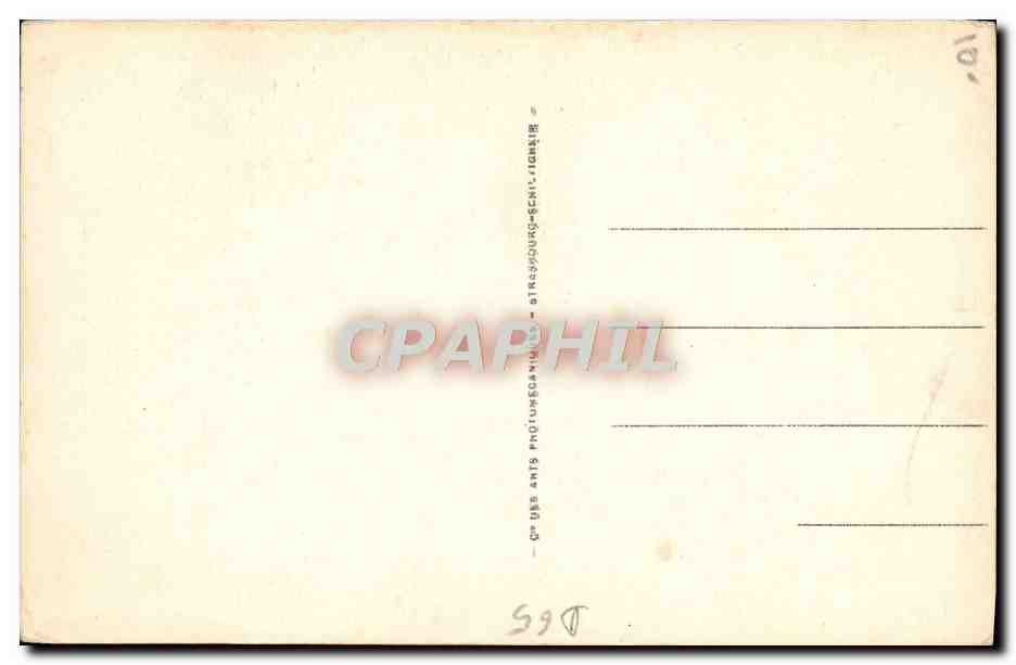 CPA Notre Dame De Lourdes Bernadette Soubirous — Verso