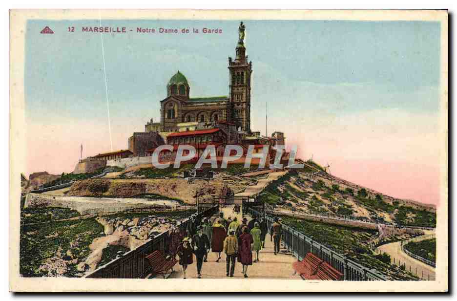 CPA Marseille Notre Dame De La Garde