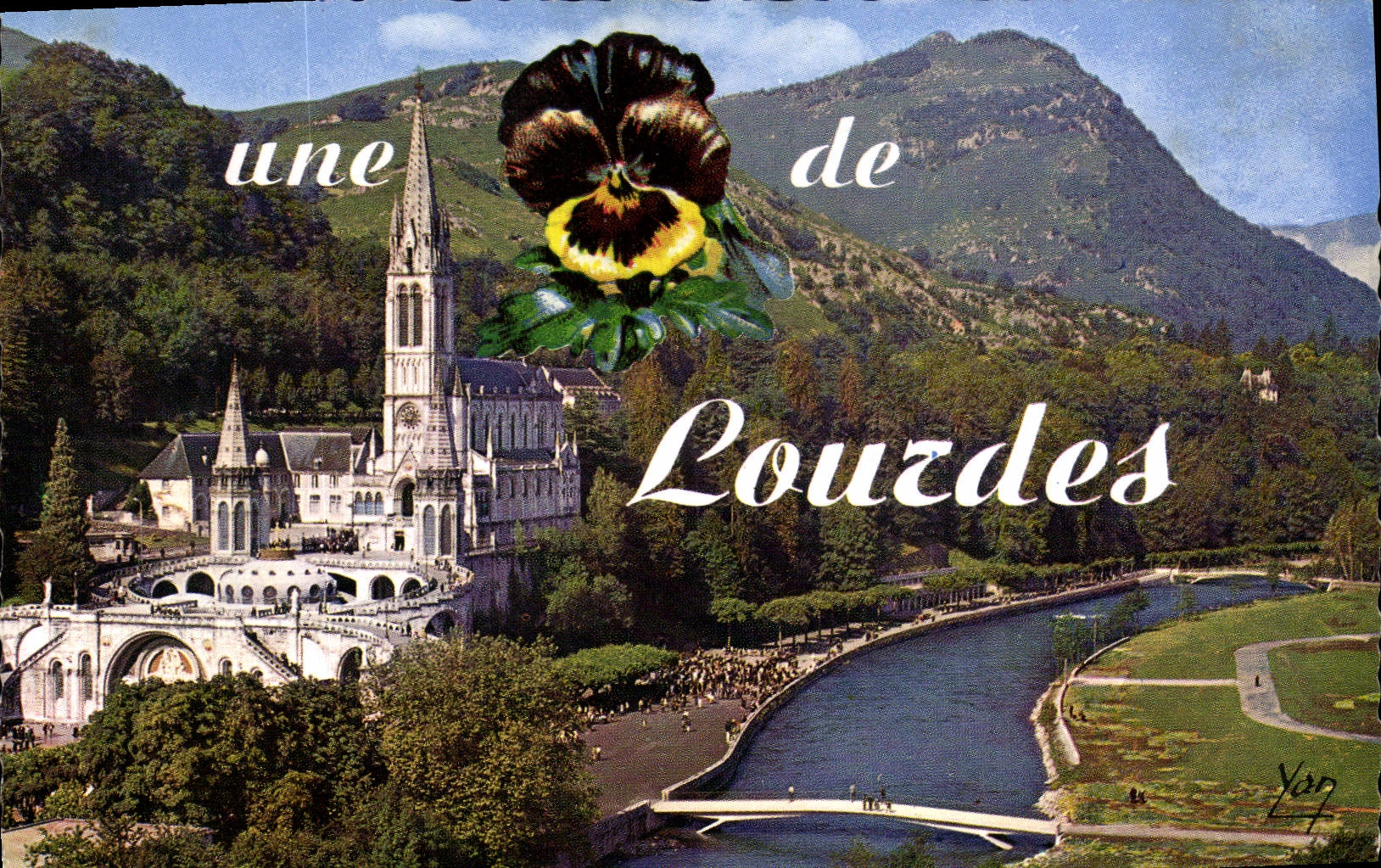 CPM Souvenir De Lourdes