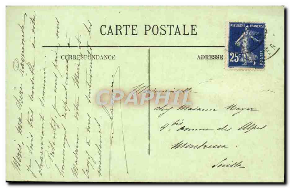 CPA Le Bois De Vincennes Tete du Lac Daumesnil — Rückseite