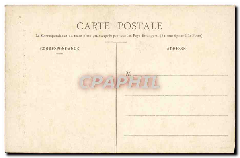 CPA Paris Eglise St Etienne du Mont Tombeau et Chapelle de Ste Genevieve — Rückseite
