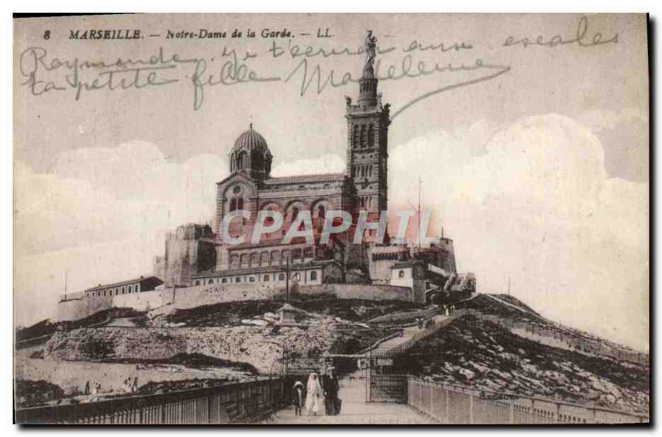 CPA Marseille Notre Dame de la Garde